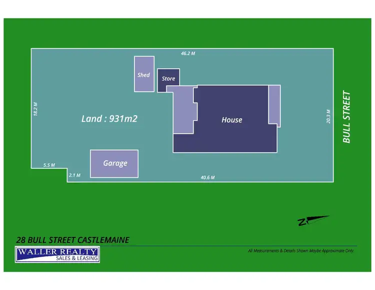 Floorplan of Homely house listing, 28 Bull Street, Castlemaine VIC 3450