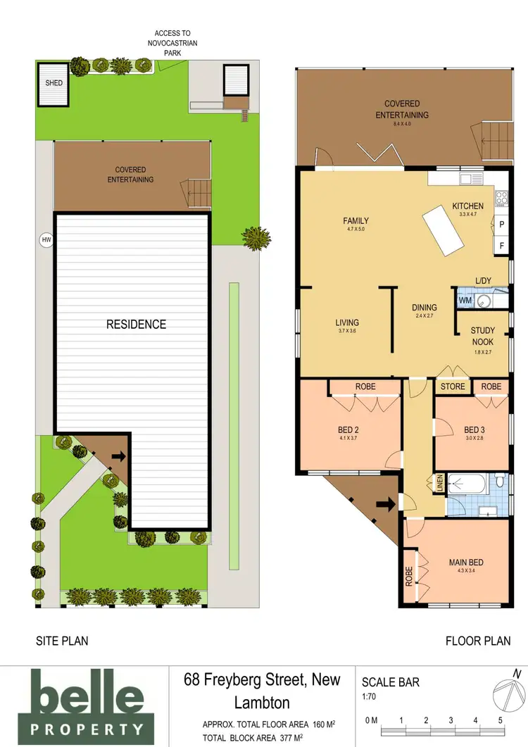 Floorplan of Homely house listing, 68 Freyberg Street, New Lambton NSW 2305