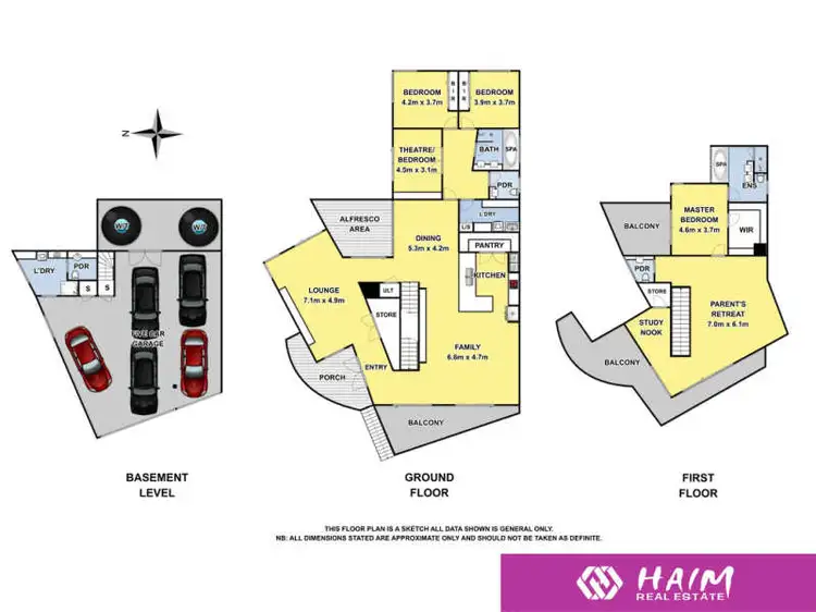 Floorplan of Homely house listing, 10 Fitzjohns Drive, Bundoora VIC 3083