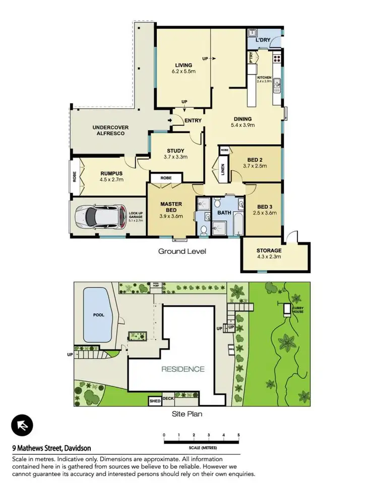 Floorplan of Homely house listing, 9 Mathews Street, Davidson NSW 2085