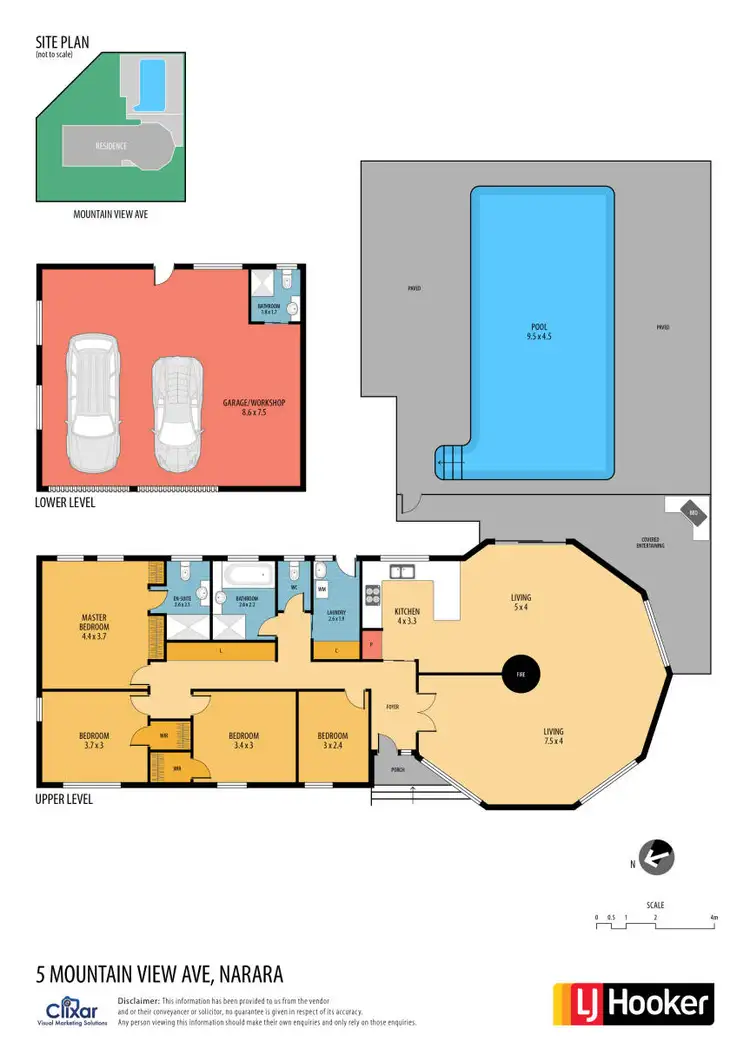 Floorplan of Homely house listing, 5 Mountain View Avenue, Narara NSW 2250