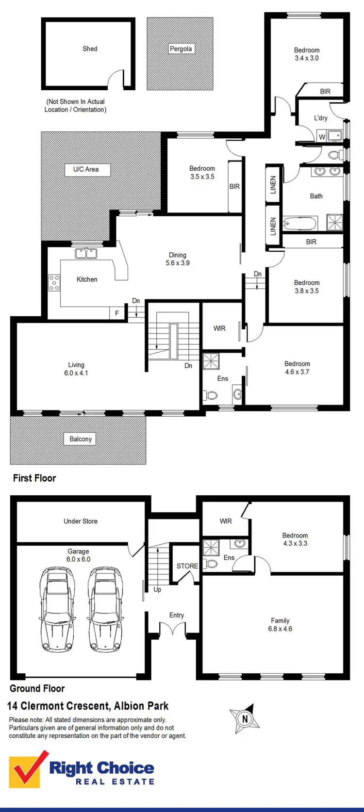 Floorplan of Homely house listing, 14 Clermont Crescent, Albion Park NSW 2527