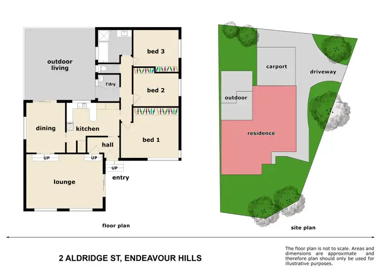 Floorplan of Homely house listing, 2 Aldridge Street, Endeavour Hills VIC 3802