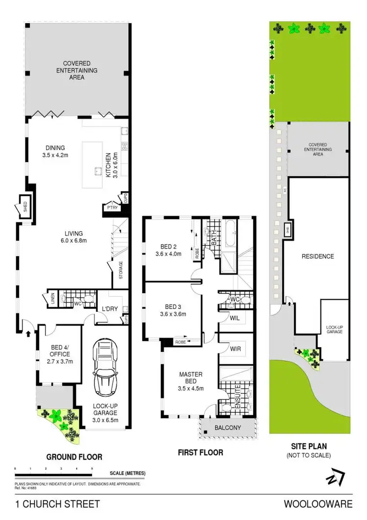 Floorplan of Homely house listing, 1 Church Street, Woolooware NSW 2230