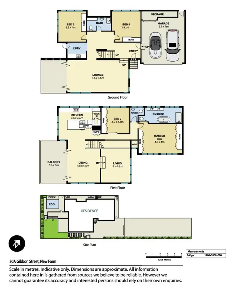 Floorplan of Homely house listing, 30a Gibbon Street, New Farm QLD 4005