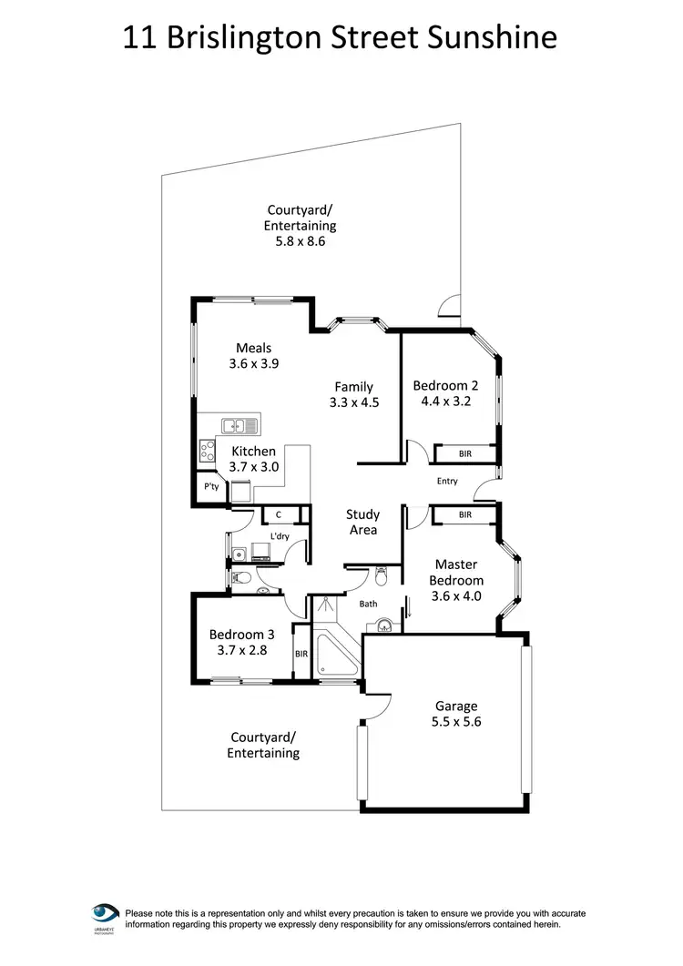 Floorplan of Homely house listing, 11 Brislington Street, Sunshine VIC 3020
