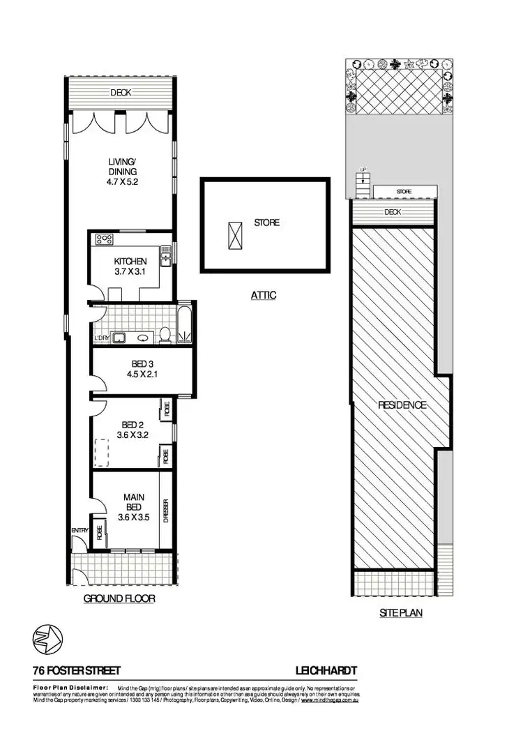 Floorplan of Homely house listing, 76 Foster Street, Leichhardt NSW 2040