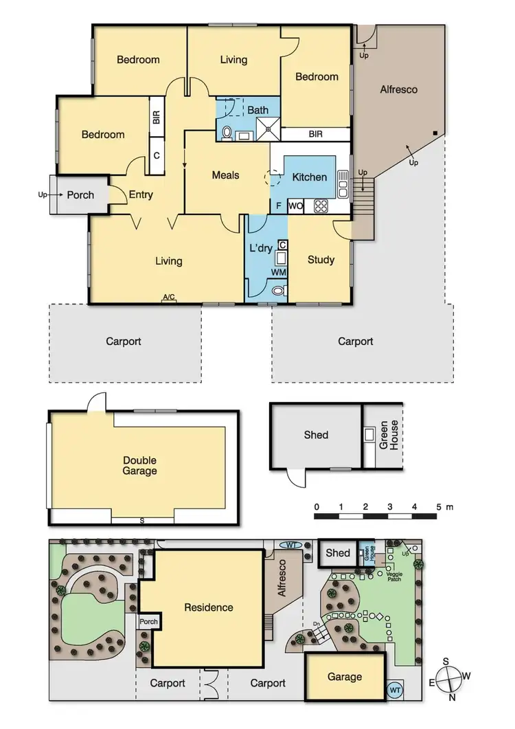 Floorplan of Homely house listing, 42 Phipps Crescent, Diamond Creek VIC 3089