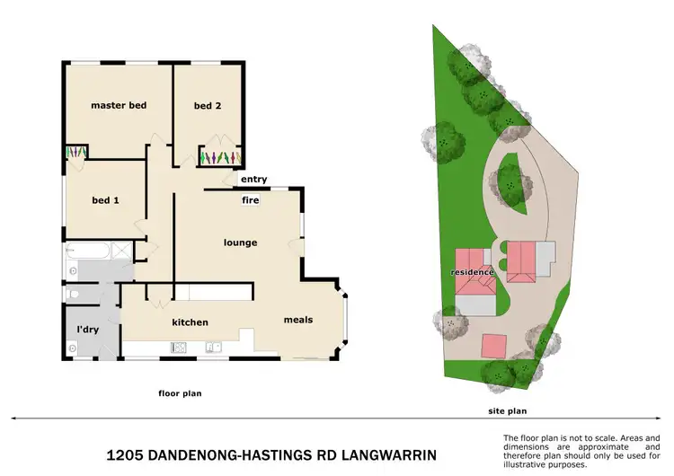 Floorplan of Homely rural property listing, 1205 Dandenong-Hastings Road, Langwarrin VIC 3910