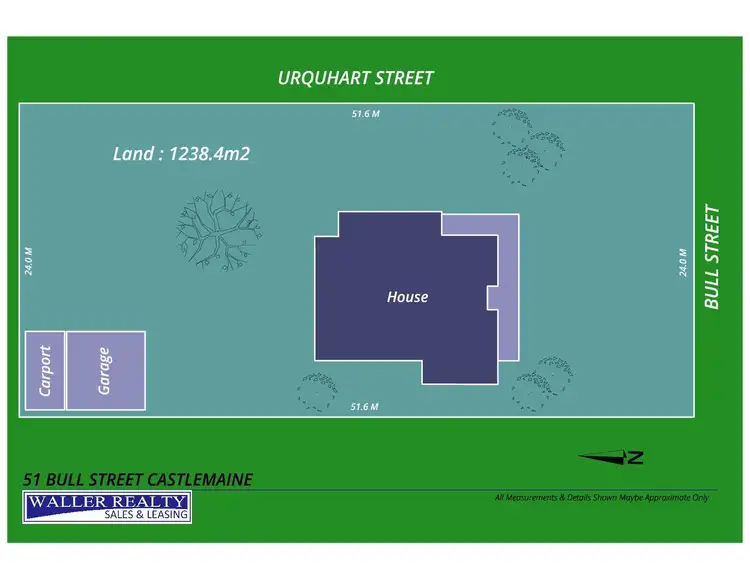Floorplan of Homely house listing, 51 Bull Street, Castlemaine VIC 3450