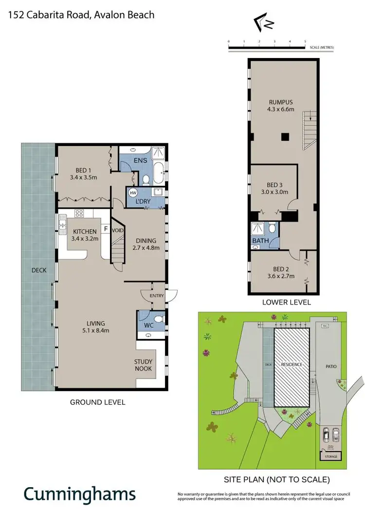 Floorplan of Homely house listing, 152 Cabarita Road, Avalon Beach NSW 2107