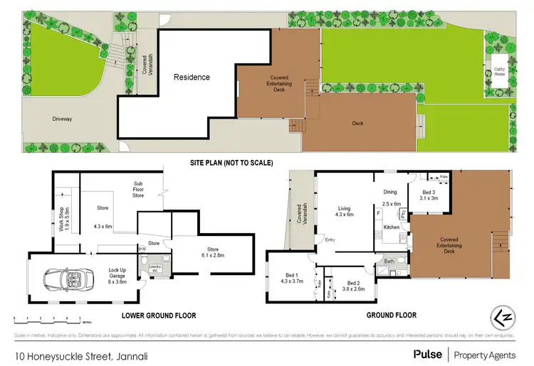 Floorplan of Homely house listing, 10 Honeysuckle Street, Jannali NSW 2226