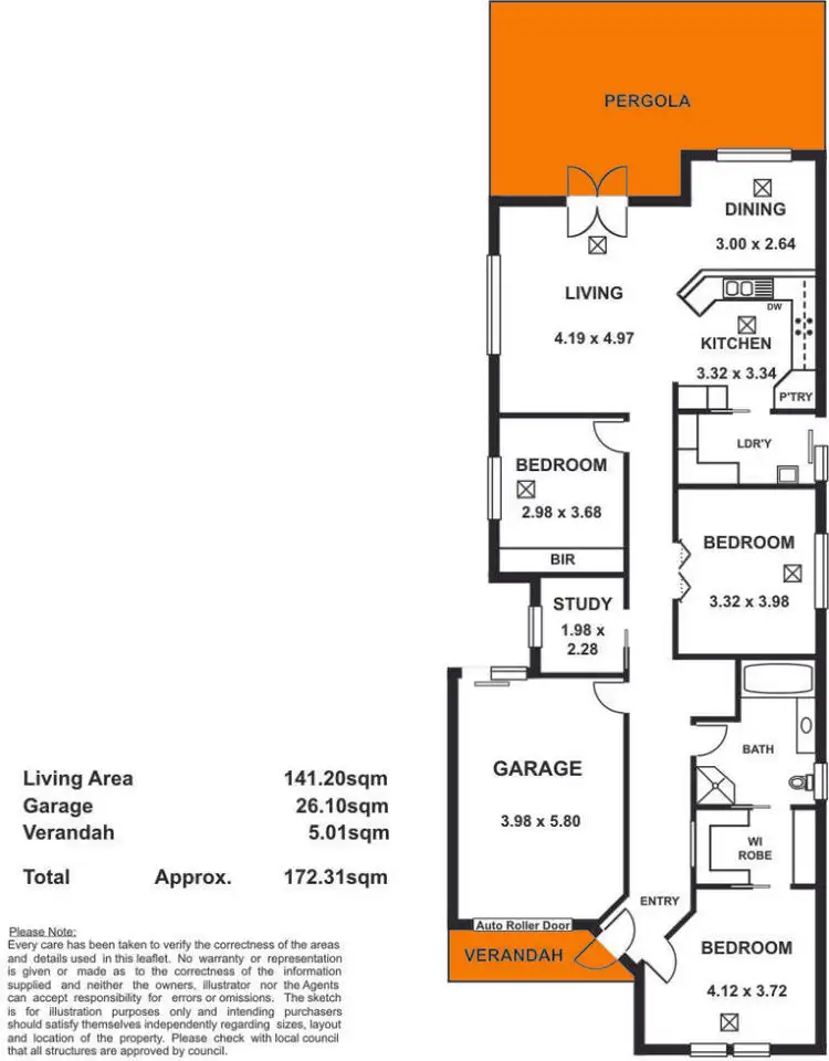 Floorplan of Homely house listing, 19 Willow, Marden SA 5070
