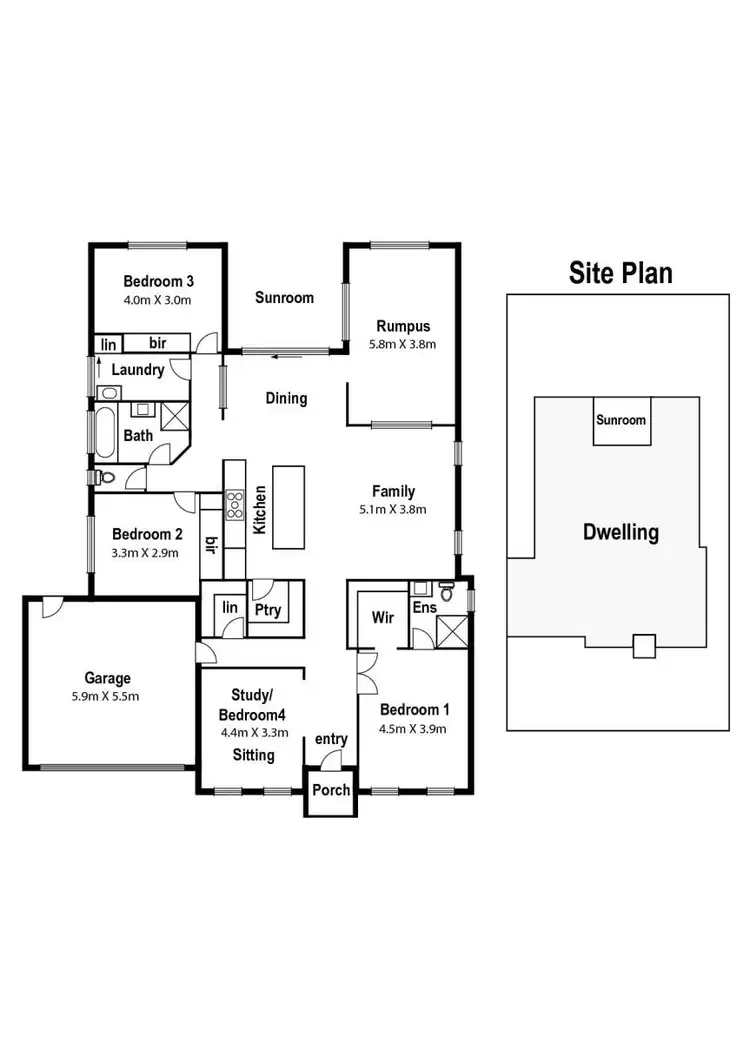 Floorplan of Homely house listing, 123 Gillwell Road, Lalor VIC 3075
