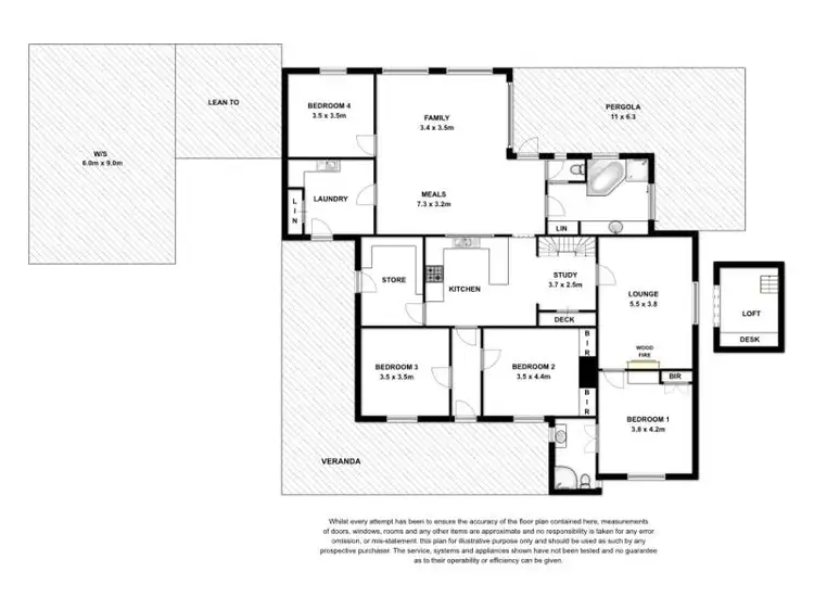 Floorplan of Homely rural property listing, 771 Belt Road, Millicent SA 5280