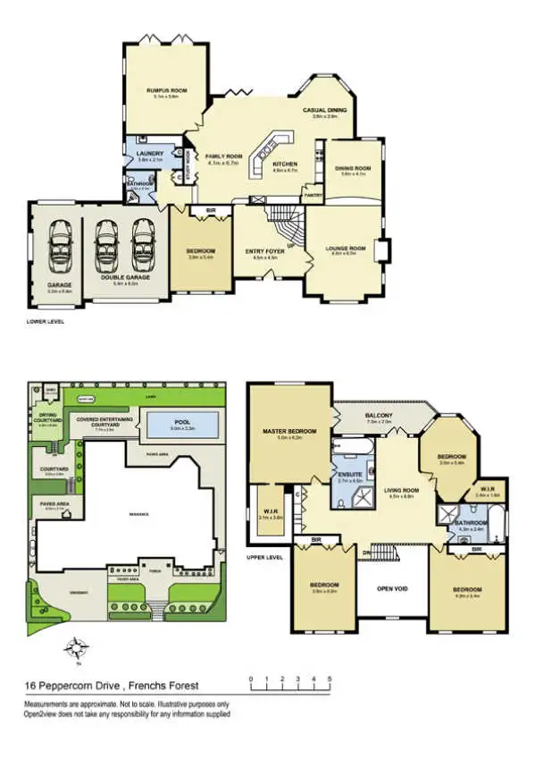 Floorplan of Homely house listing, 16 Peppercorn Drive, Frenchs Forest NSW 2086