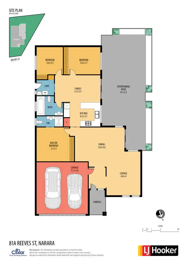 Floorplan of Homely house listing, 81a Reeves Street, Narara NSW 2250