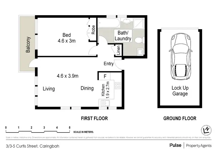 Floorplan of Homely apartment listing, 3/3-5 Curtis Street, Caringbah NSW 2229