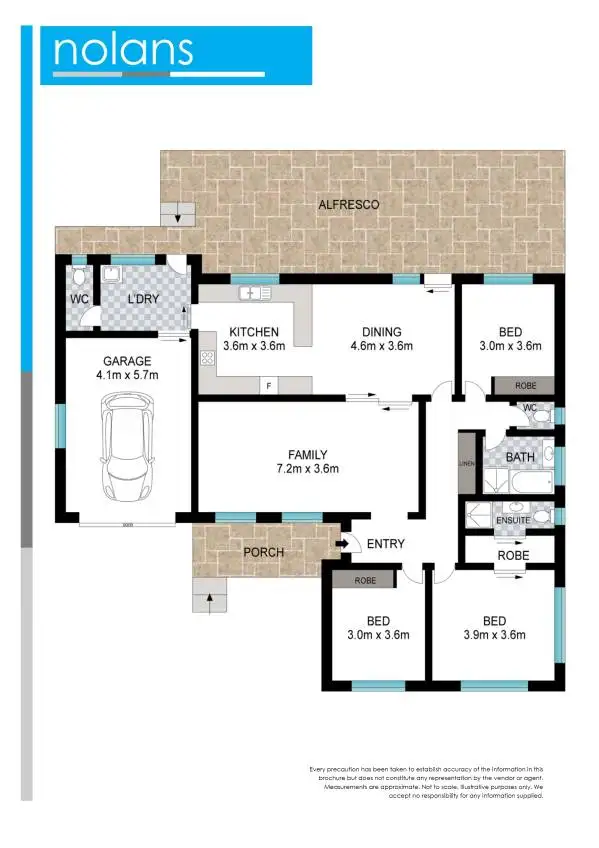 Floorplan of Homely house listing, 9 Tomkins Avenue, Woolgoolga NSW 2456