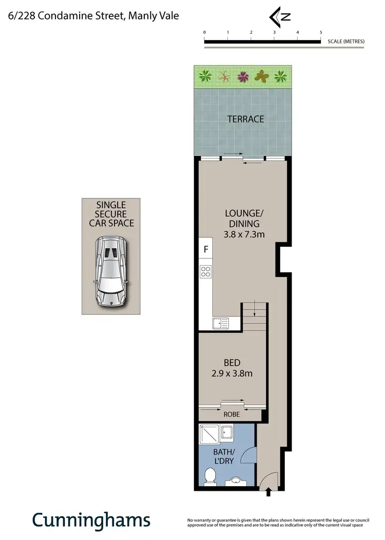 Floorplan of Homely apartment listing, 6/228 Condamine Street, Manly Vale NSW 2093