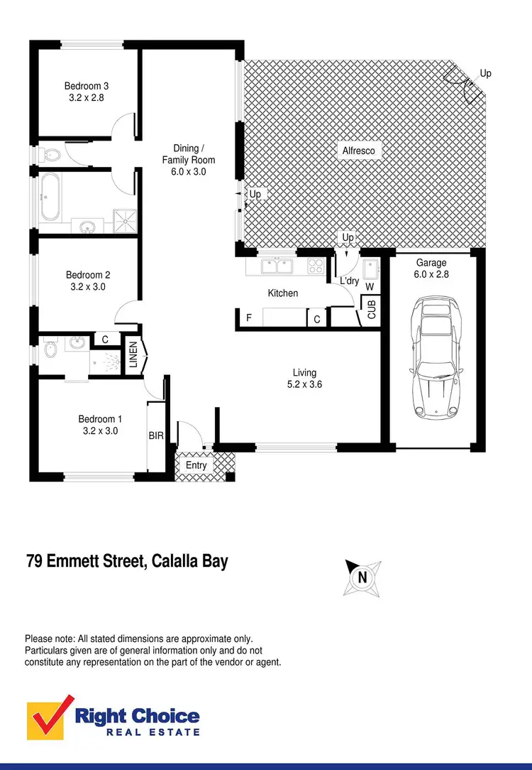 Floorplan of Homely house listing, 79 Emmett Street, Callala Bay NSW 2540
