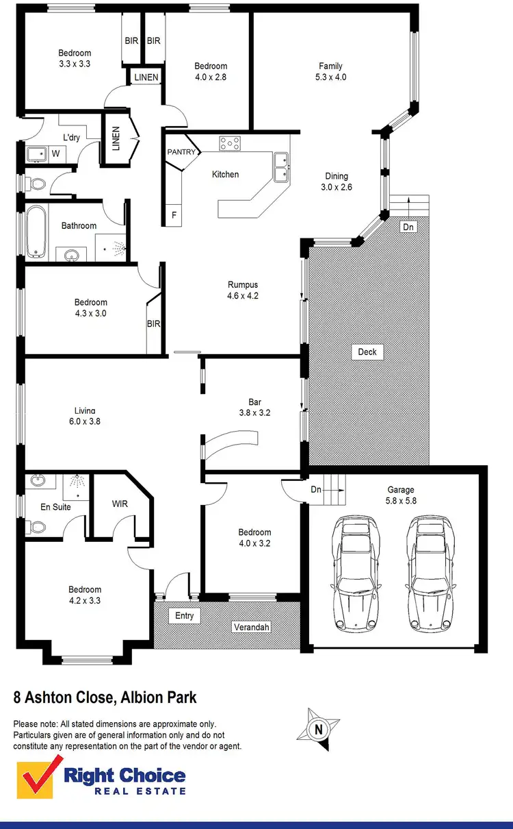 Floorplan of Homely house listing, 8 Ashton Close, Albion Park NSW 2527