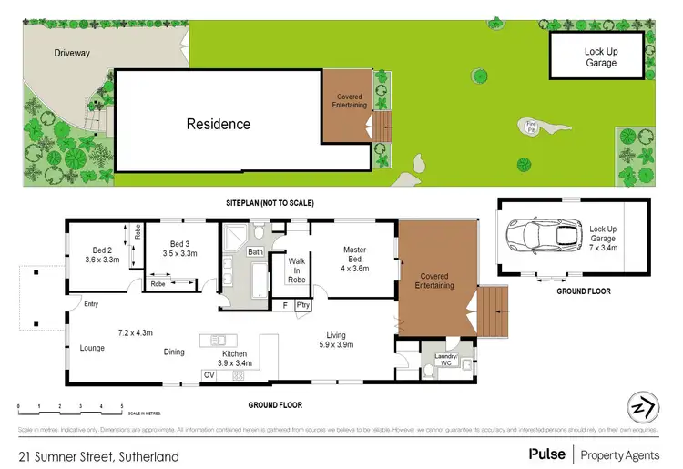 Floorplan of Homely house listing, 21 Sumner Street, Sutherland NSW 2232