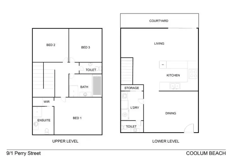 Floorplan of Homely unit listing, 9/1-3 Perry Street, Coolum Beach QLD 4573