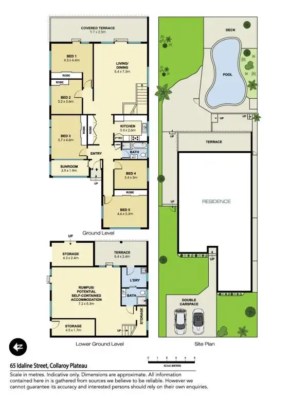 Floorplan of Homely house listing, 65 Idaline Street, Collaroy Plateau NSW 2097