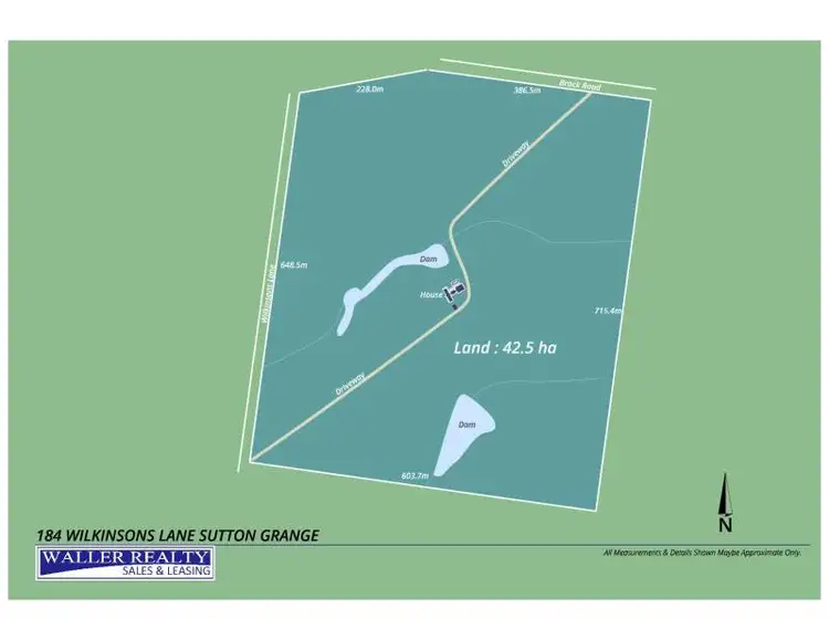 Floorplan of Homely house listing, 184 Wilkinsons Lane, Sutton Grange VIC 3448