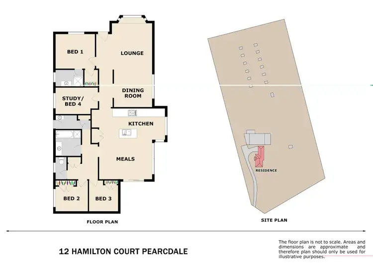 Floorplan of Homely house listing, 12 Hamilton Court, Pearcedale VIC 3912