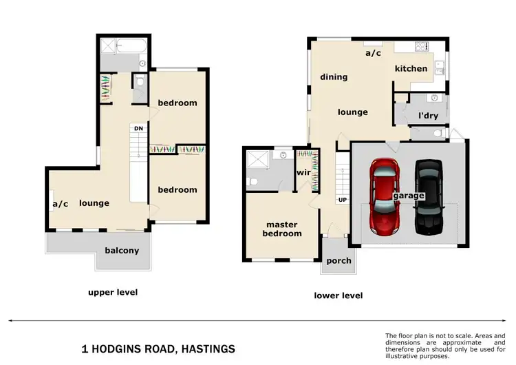 Floorplan of Homely house listing, 1 Hodgins Road, Hastings VIC 3915