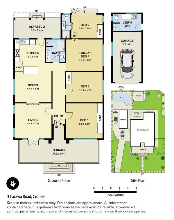 Floorplan of Homely house listing, 3 Carawa Road, Cromer NSW 2099