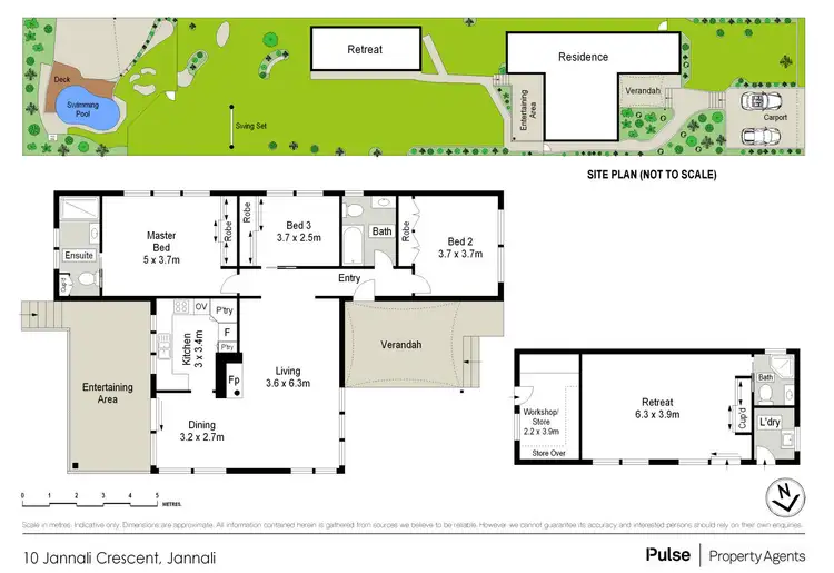 Floorplan of Homely house listing, 10 Jannali Crescent, Jannali NSW 2226