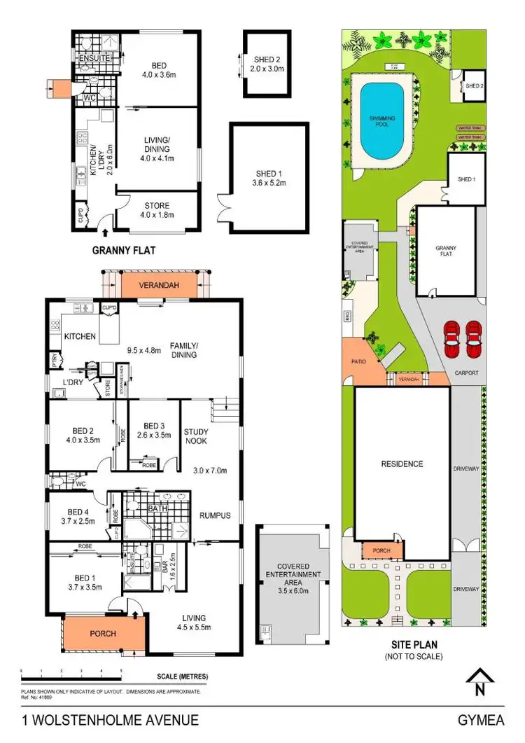 Floorplan of Homely house listing, 1 Wolstenholme Avenue, Gymea NSW 2227