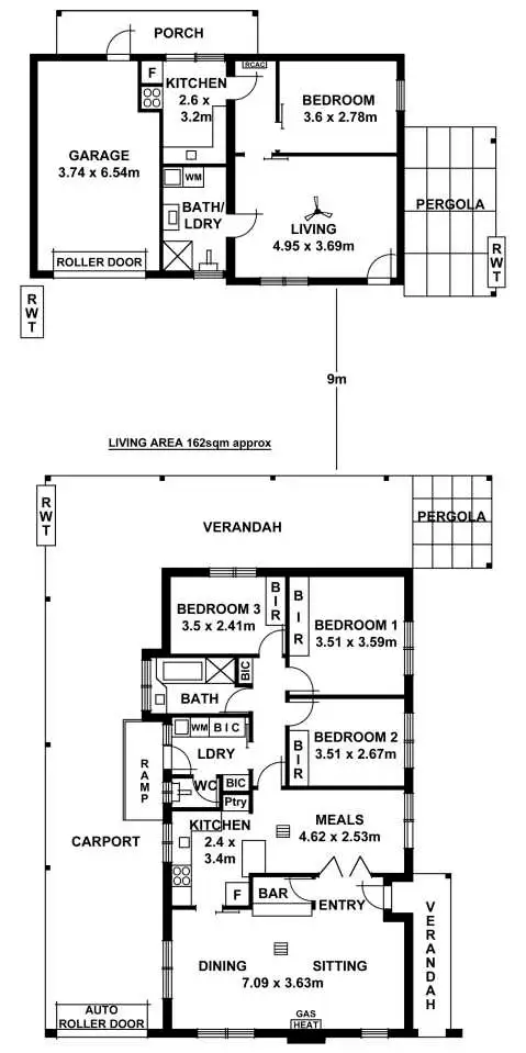 Floorplan of Homely house listing, 75 Eliza Place, Panorama SA 5041