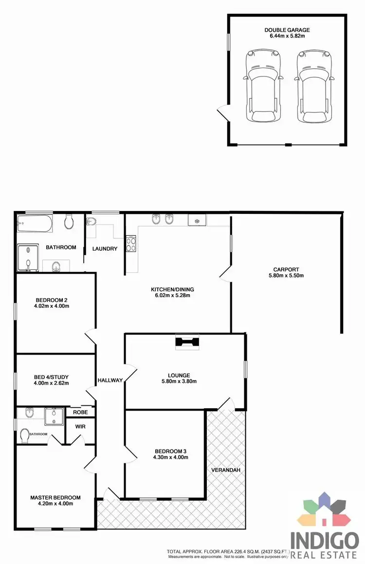 Floorplan of Homely house listing, 42 Wood Street, Beechworth VIC 3747