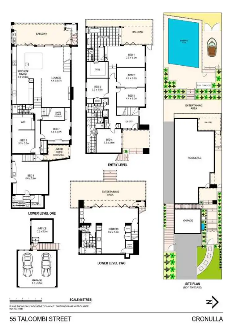 Floorplan of Homely house listing, 55 Taloombi Street, Cronulla NSW 2230