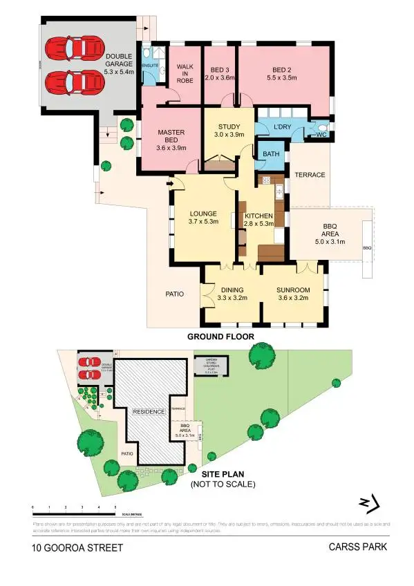 Floorplan of Homely house listing, 10 Gooroa Street, Carss Park NSW 2221