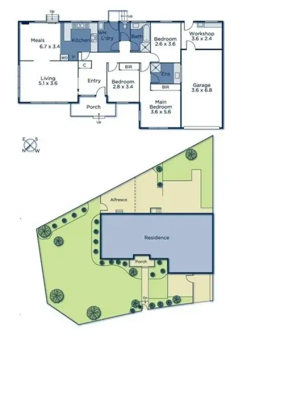 Floorplan of Homely house listing, 41 Carbeen Drive, Bundoora VIC 3083