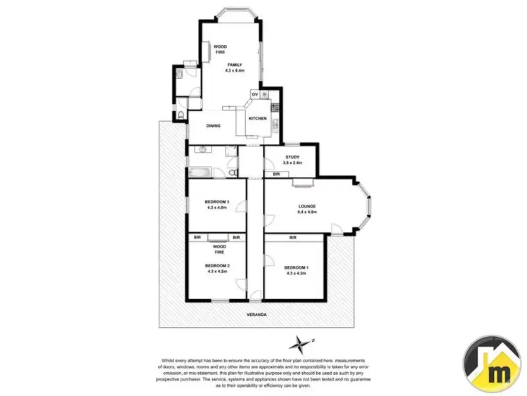 Floorplan of Homely house listing, 45 Elizabeth Street, Mount Gambier SA 5290