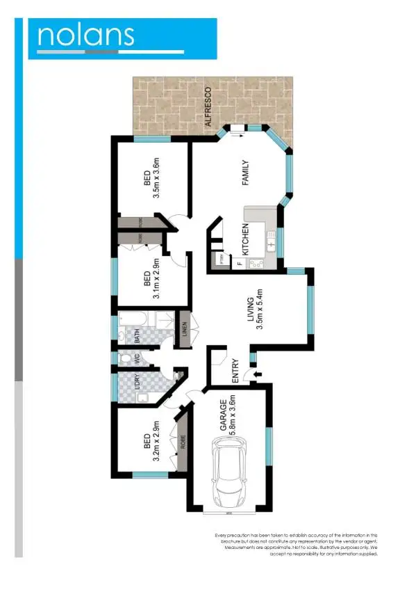 Floorplan of Homely house listing, 13 Merino Drive, Coffs Harbour NSW 2450