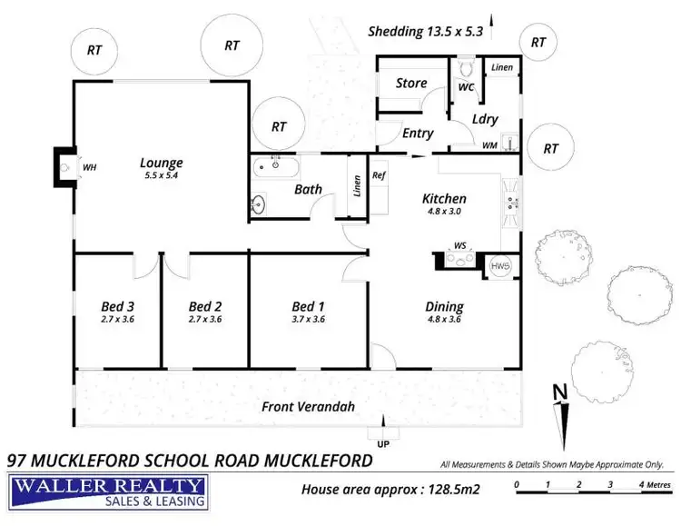 Floorplan of Homely house listing, 97 Muckleford-School Road, Muckleford VIC 3451