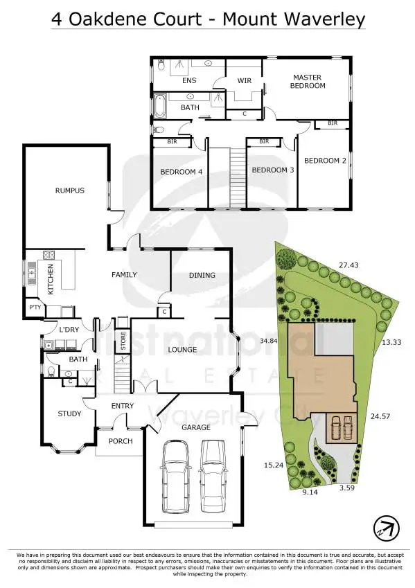 Floorplan of Homely house listing, 4 Oakdene Court, Mount Waverley VIC 3149