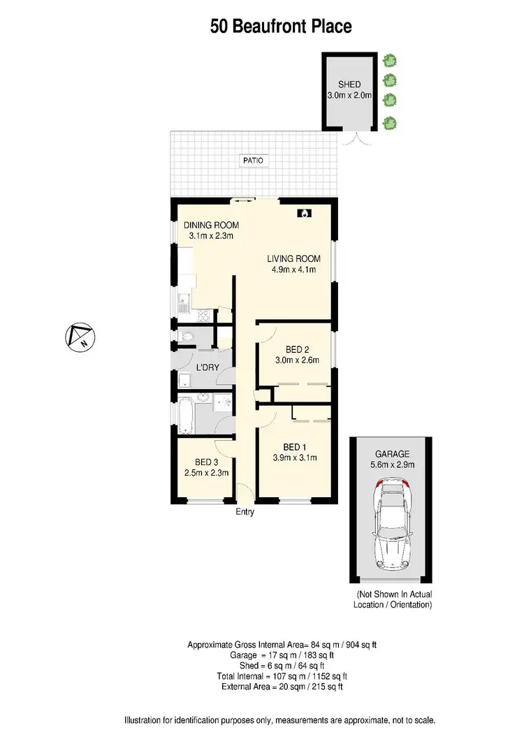 Floorplan of Homely house listing, 50 Beaufront Place, Forest Lake QLD 4078