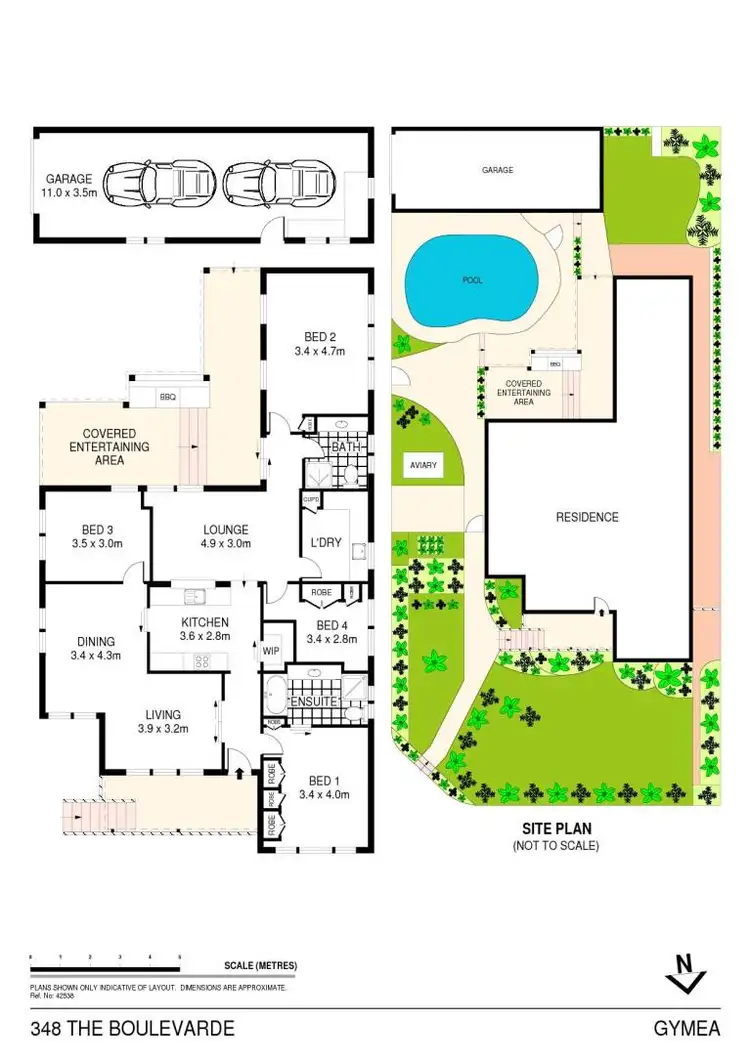 Floorplan of Homely house listing, 348 The Boulevarde, Gymea NSW 2227