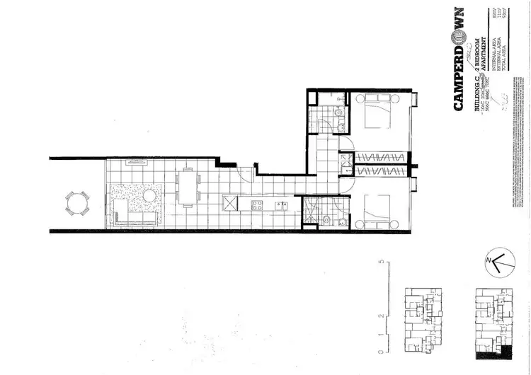 Floorplan of Homely unit listing, 206C/5 -11 Pyrmont Bridge Road, Camperdown NSW 2050