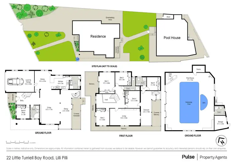Floorplan of Homely house listing, 22 Little Turriell Bay Road, Lilli Pilli NSW 2229