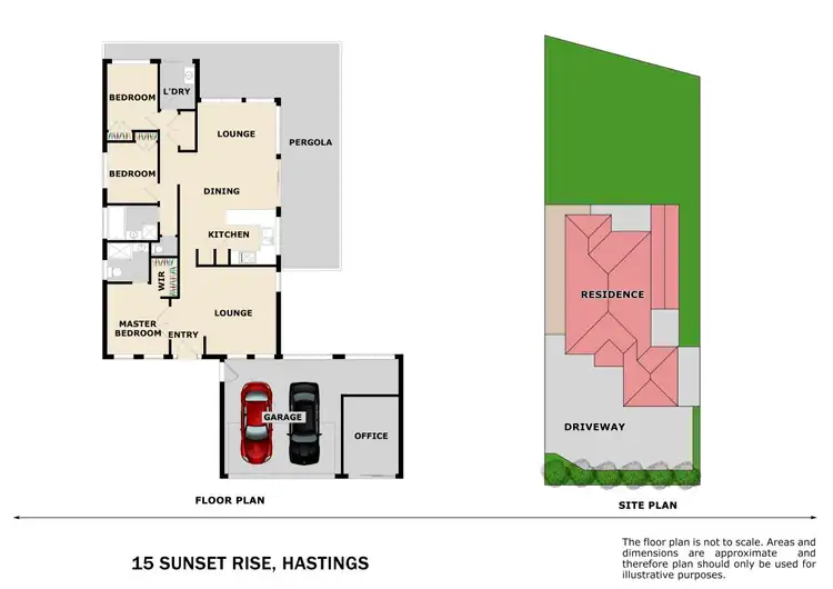 Floorplan of Homely house listing, 15 Sunset Rise, Hastings VIC 3915