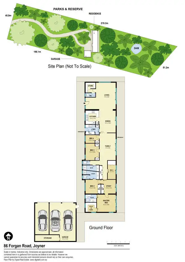 Floorplan of Homely house listing, 86 Forgan Road, Joyner QLD 4500